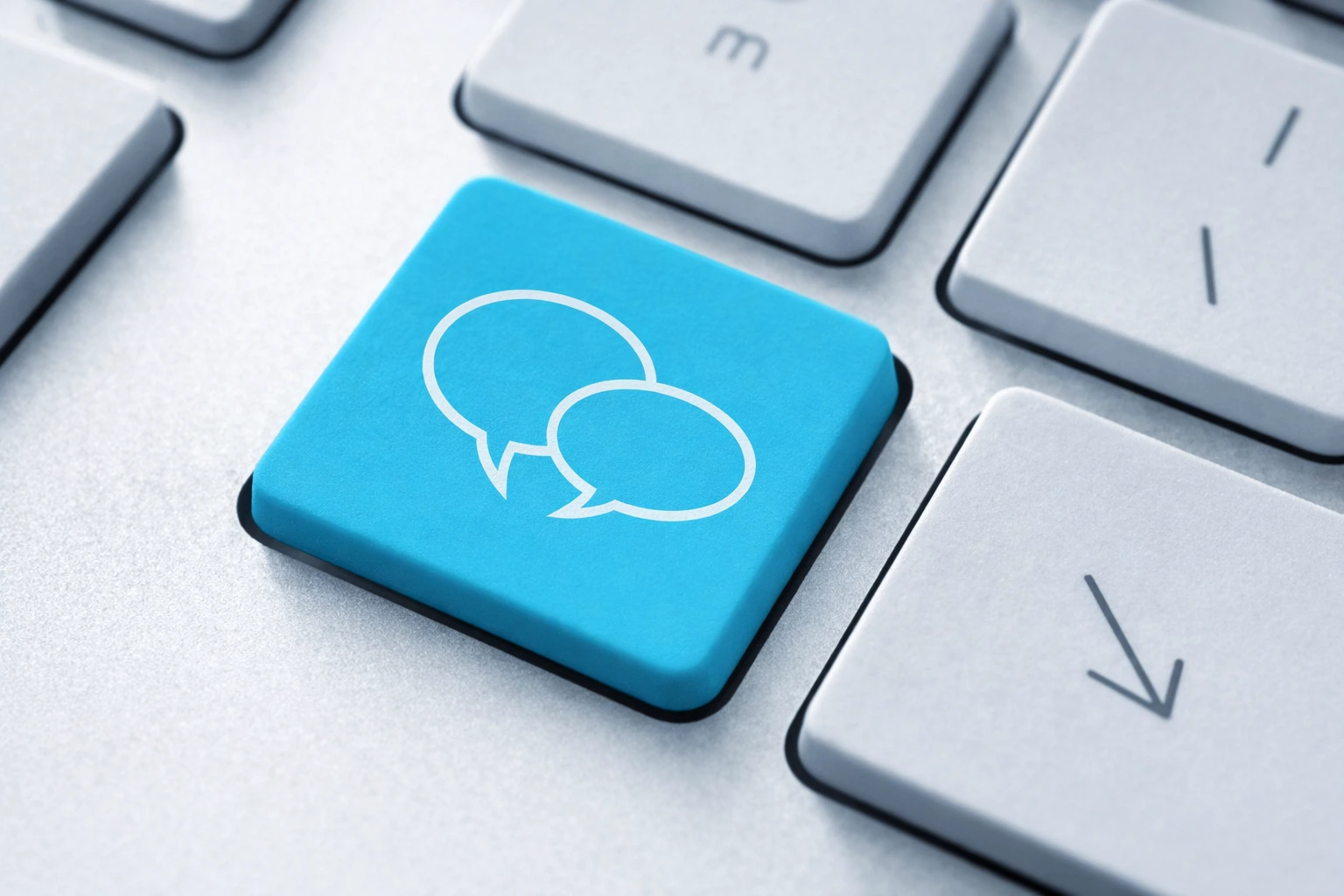 Media and press keyboard key